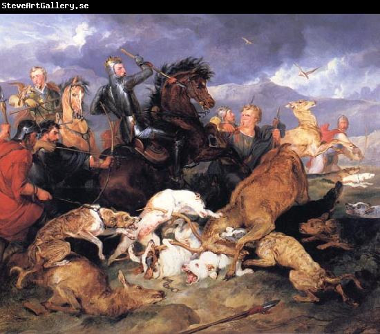 Sir Edwin Landseer The Hunting of Chevy Chase